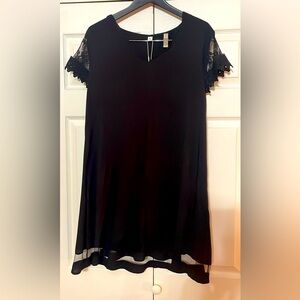 Women black dress